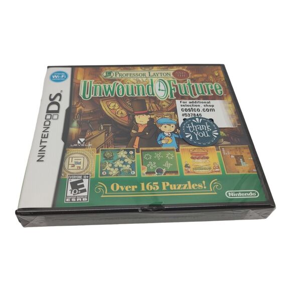 Professor Layton Series Nintendo DS Two Games Unwound Future and Diabolical Box - Picture 3 of 16